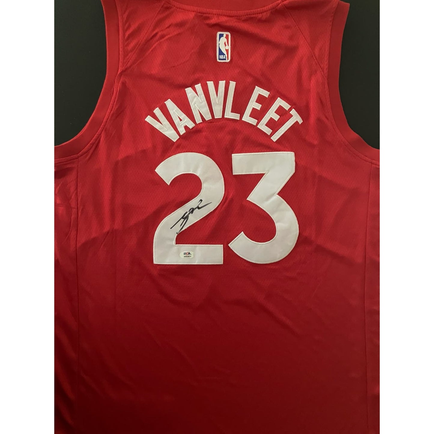 Fred Van Vleet Signed Toronto Raptors Jersey PSA/DNA