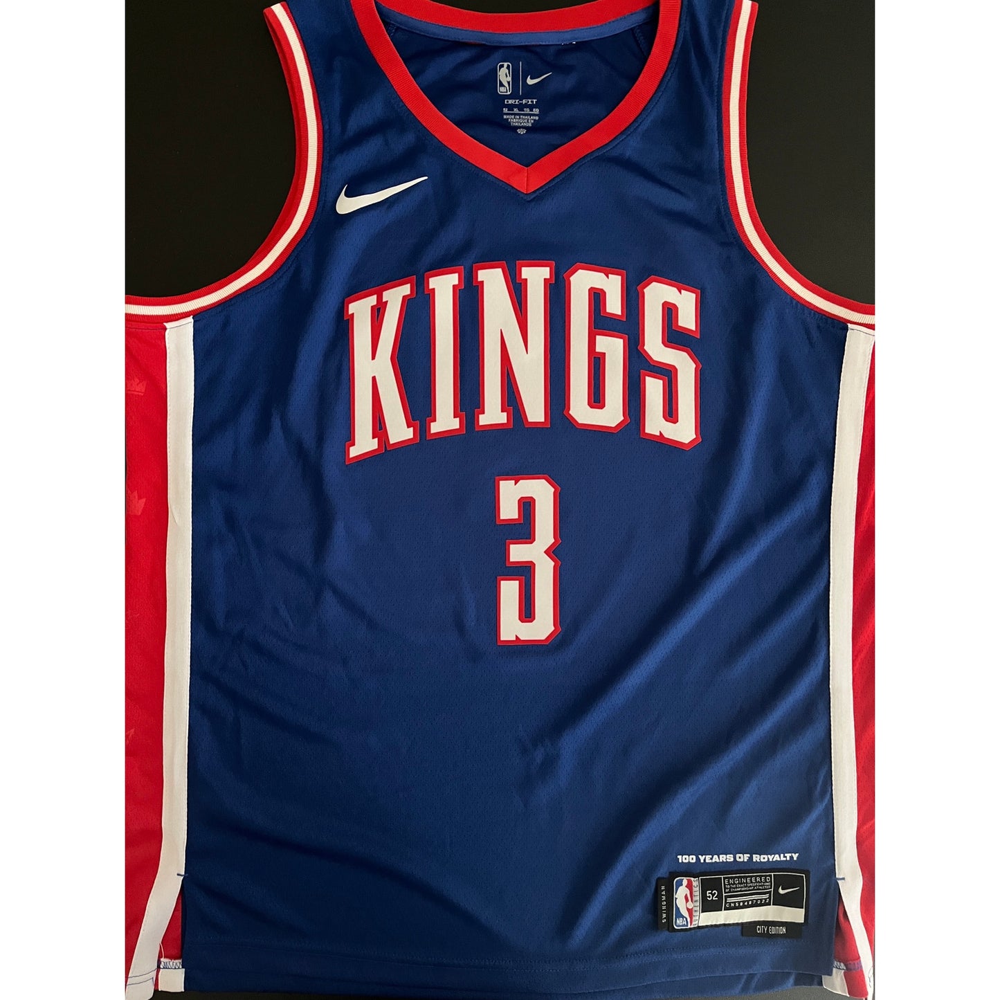 Jordan McLaughlin Signed Sacramento Kings City Edition Jersey BAS Beckett COA