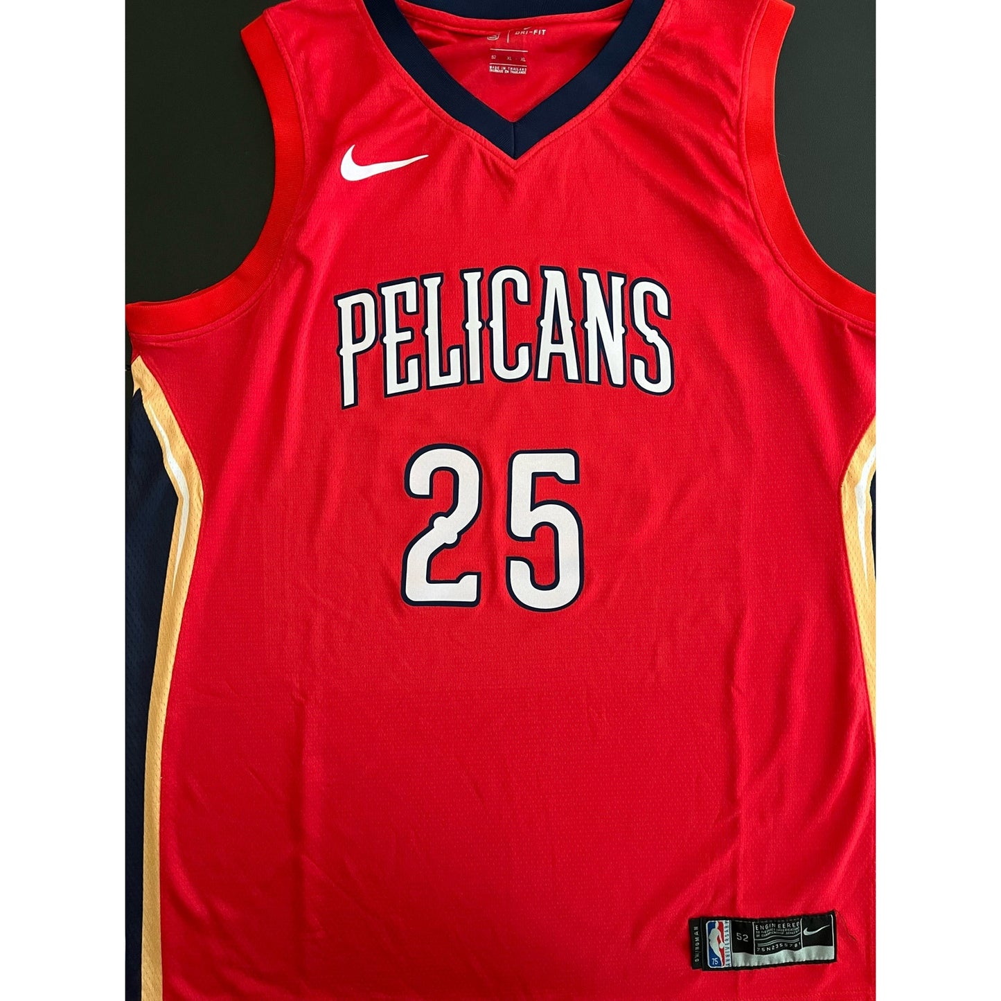 Trey Murphy III Signed New Orleans Pelicans Jersey PSA/DNA