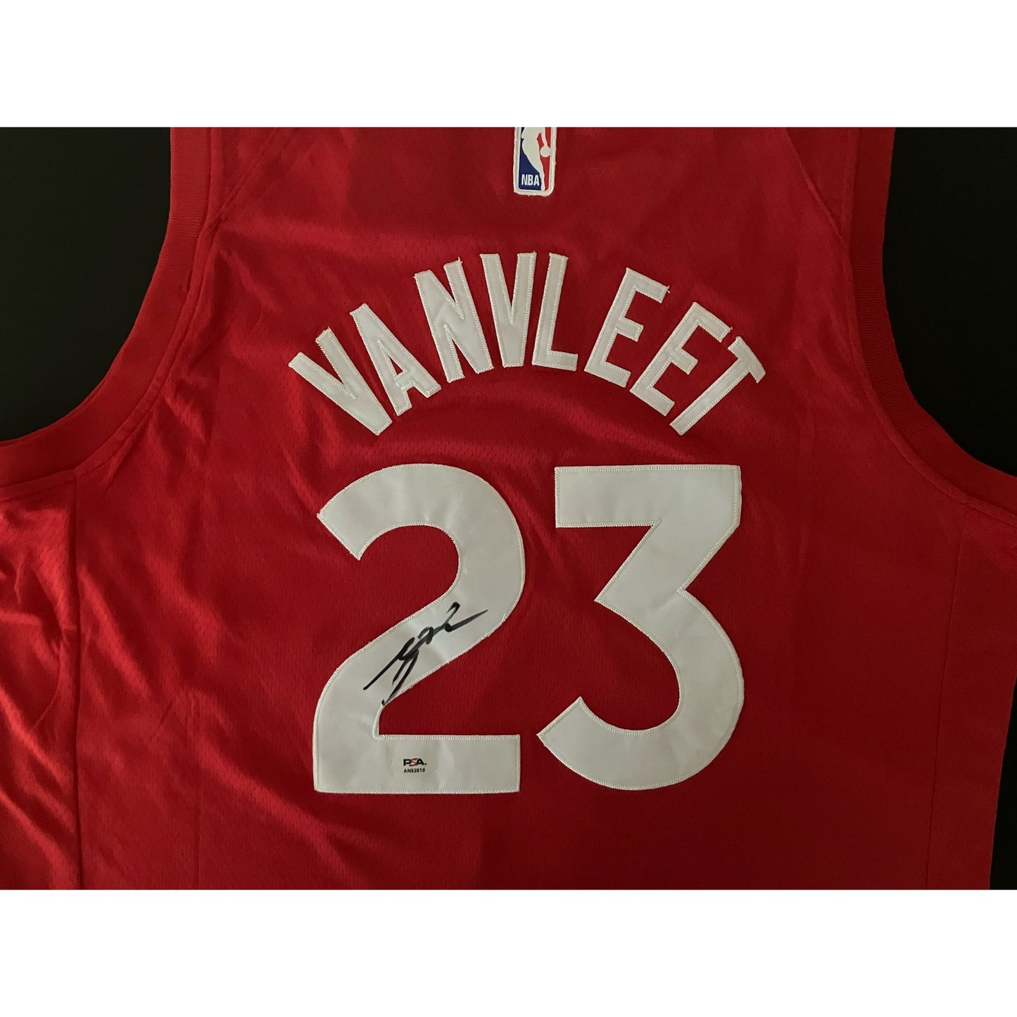Fred VanVleet Signed Toronto Raptors Jersey PSA/DNA