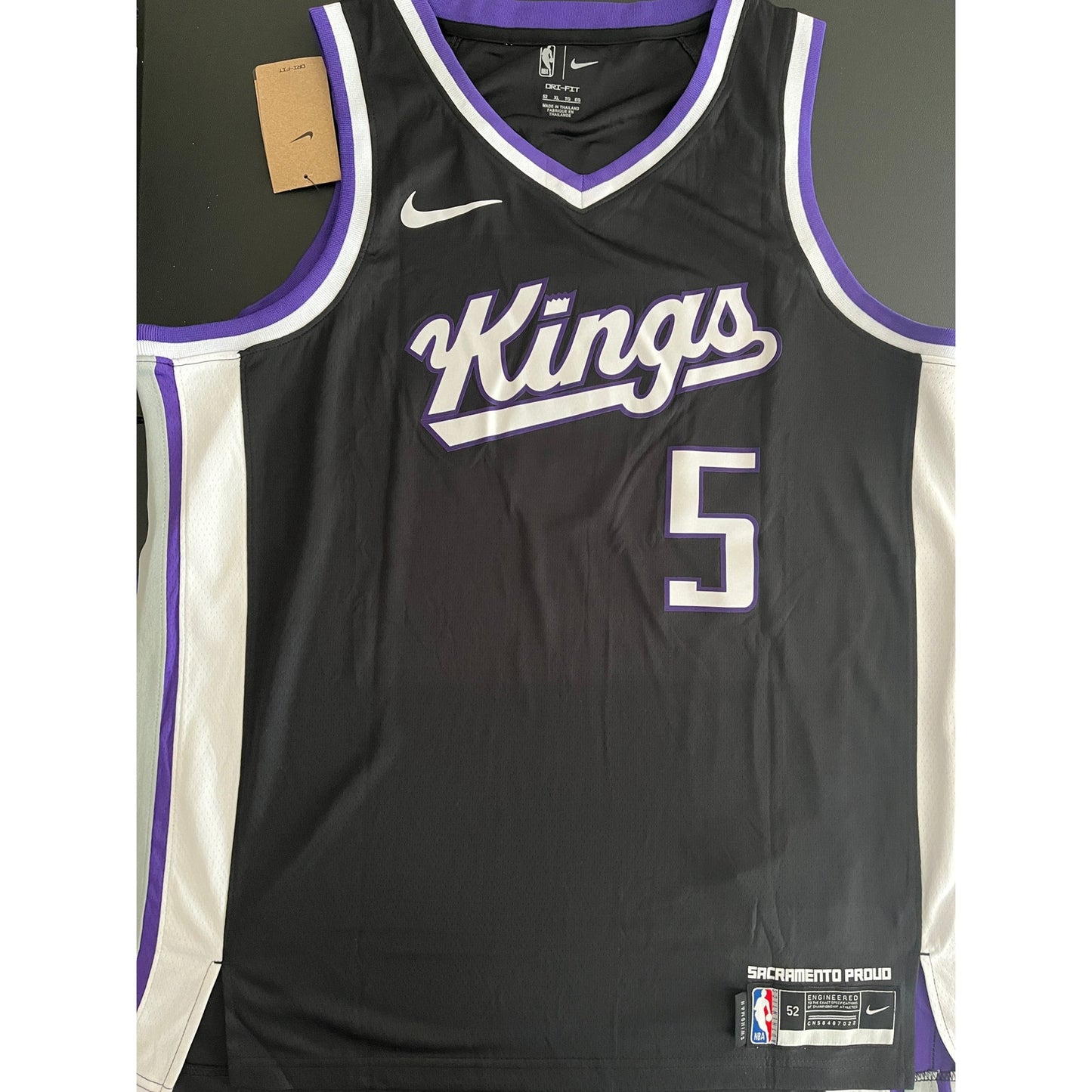 De'Aaron Fox Signed Sacramento Kings Jersey PSA/DNA COA