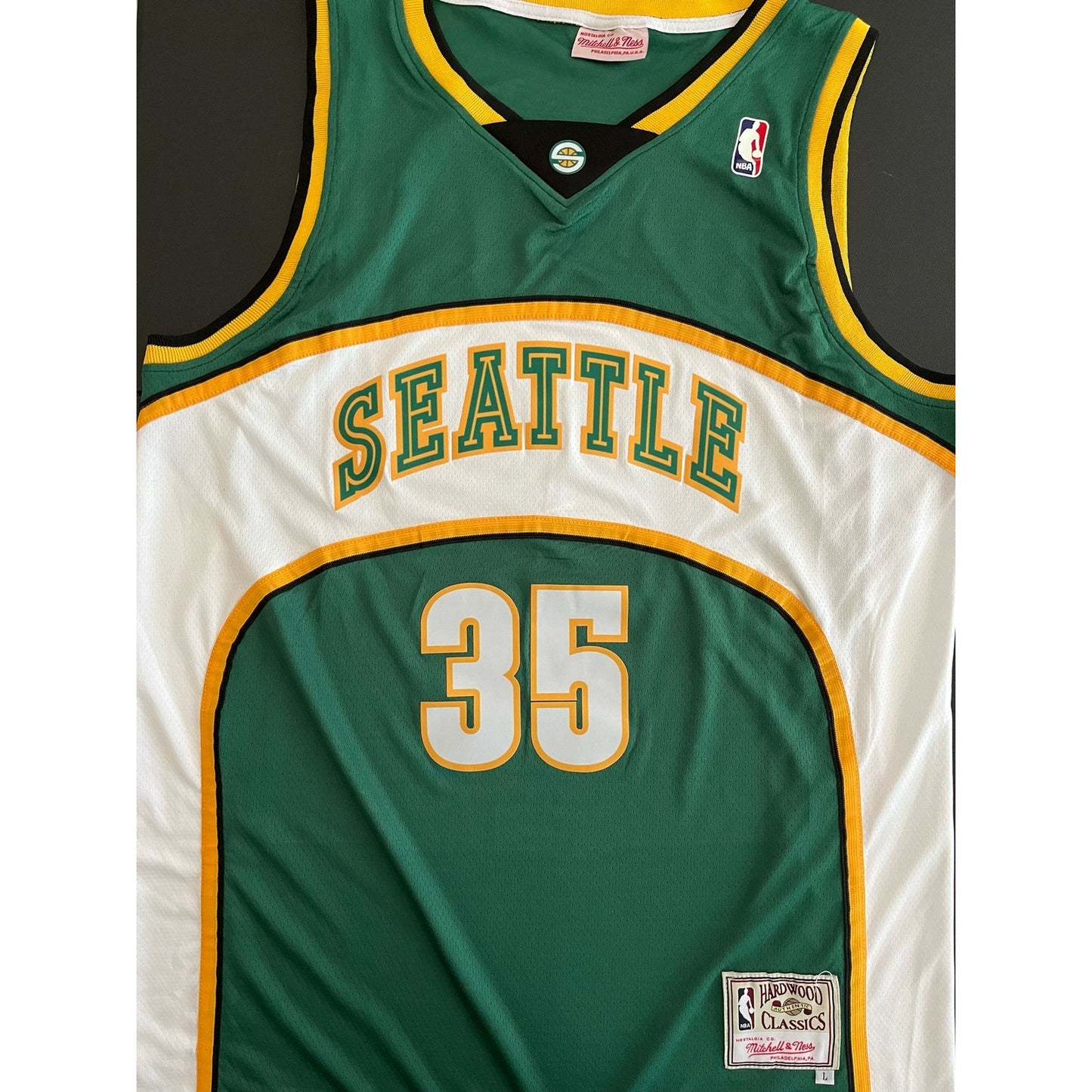 Kevin Durant Signed Seattle SuperSonics Jersey PSA/DNA