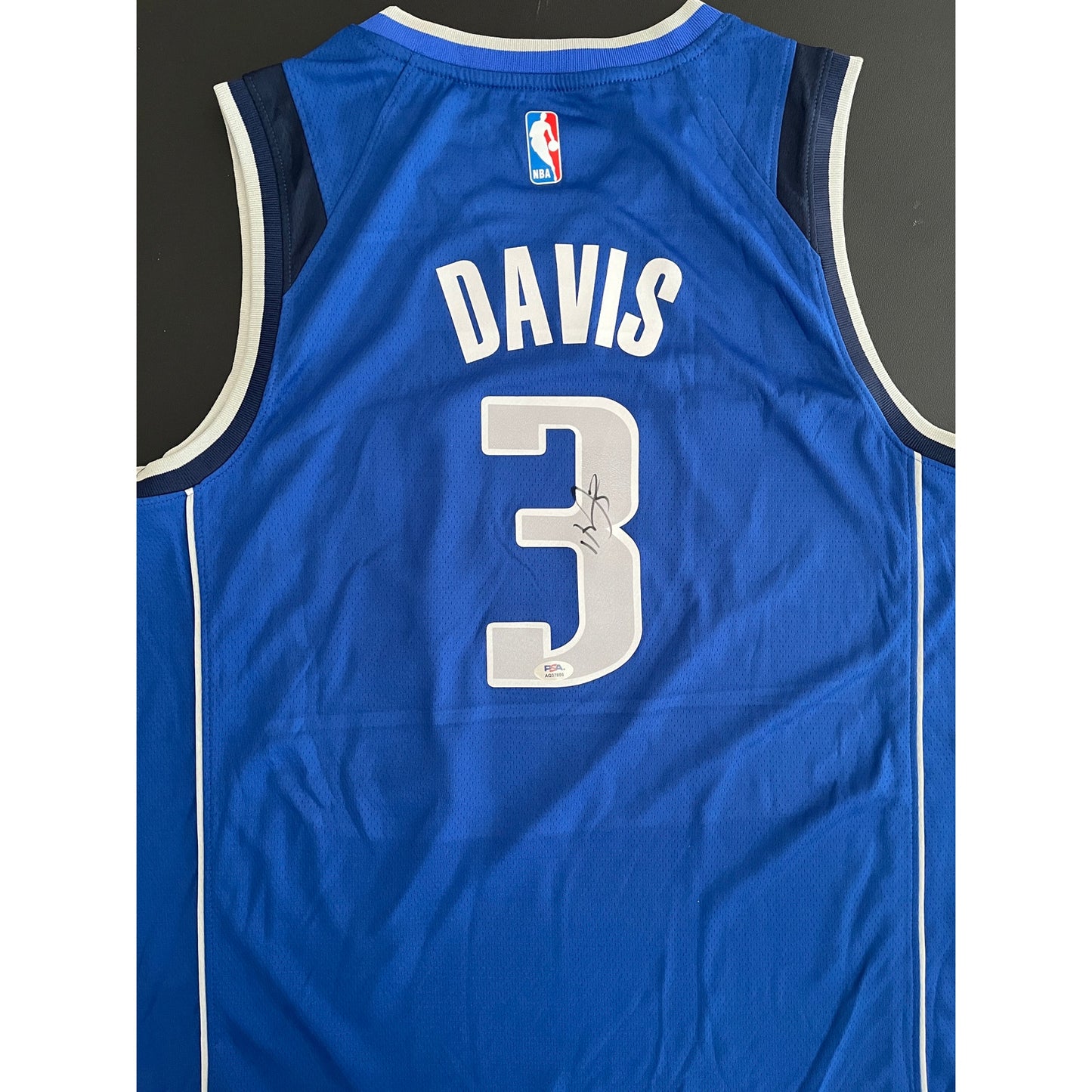 Anthony Davis Signed Dallas Mavericks Jersey PSA/DNA