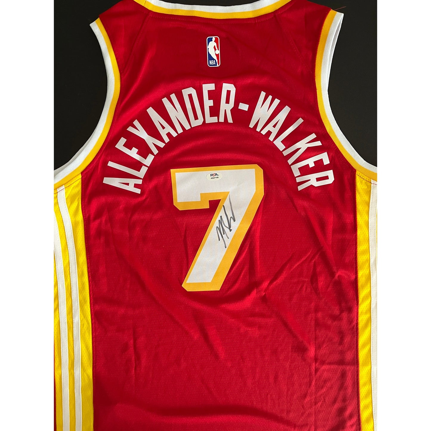 Nickeil Alexander-Walker Signed Atlanta Hawks Jersey PSA/DNA