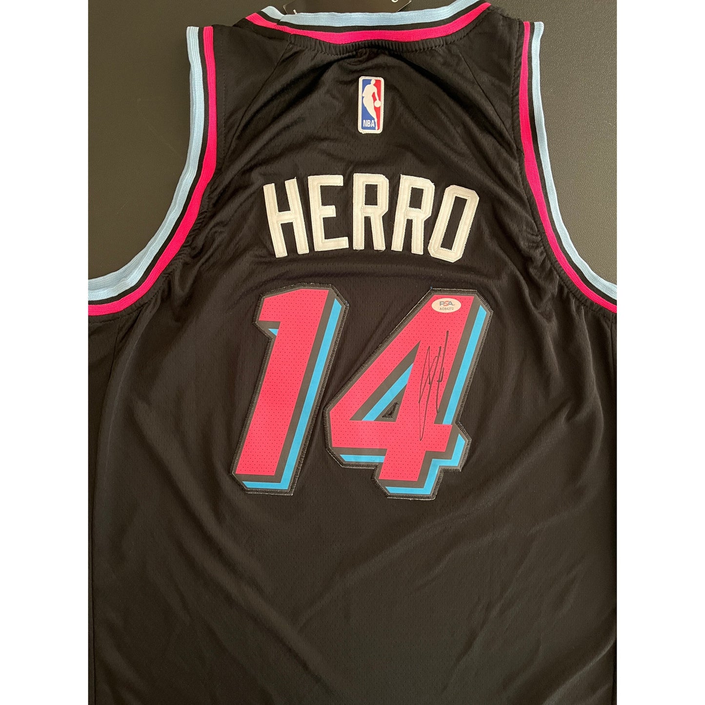 Tyler Herro Signed Miami Heat Jersey PSA/DNA