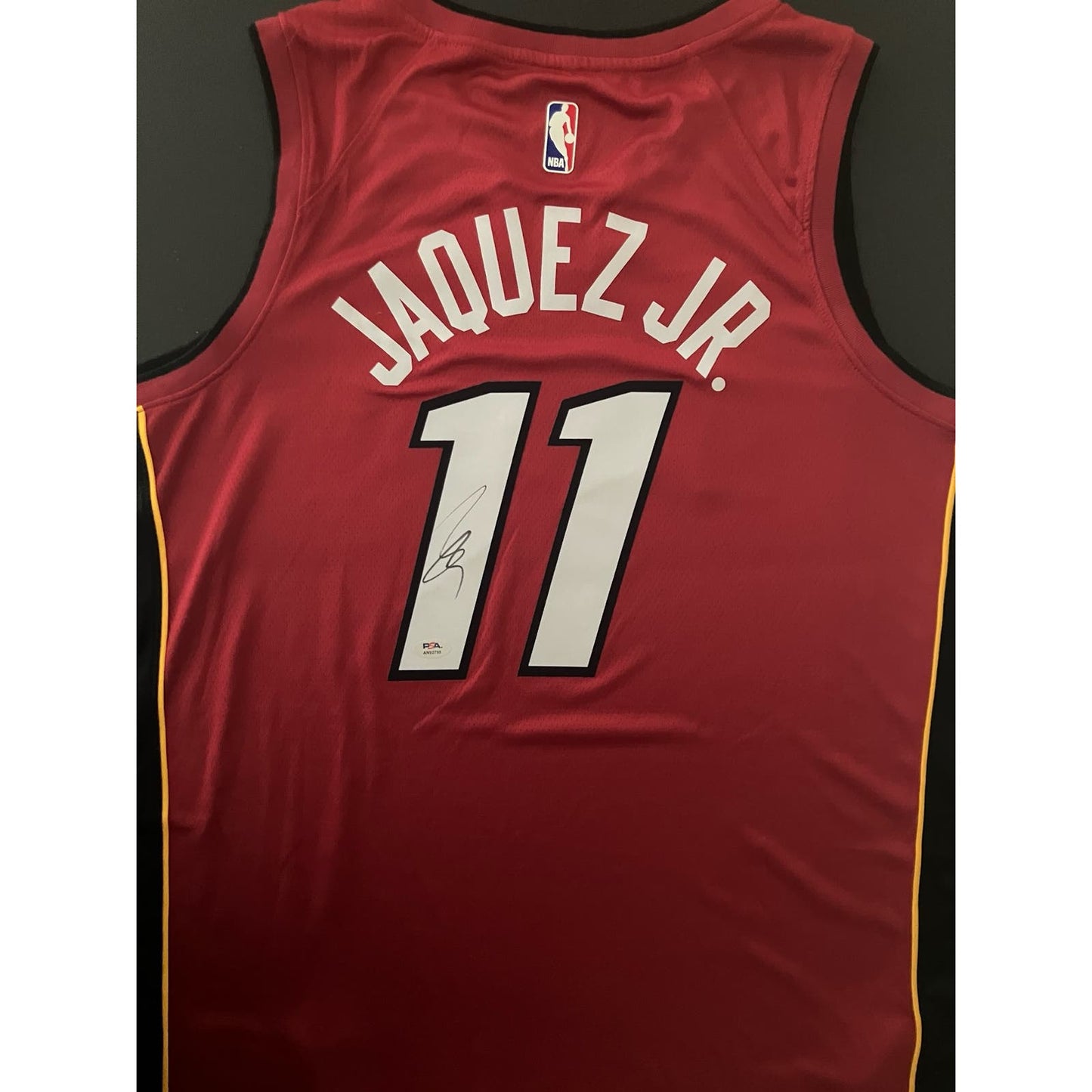 Jaime Jaquez Jr. Signed Miami Heat Jersey PSA/DNA