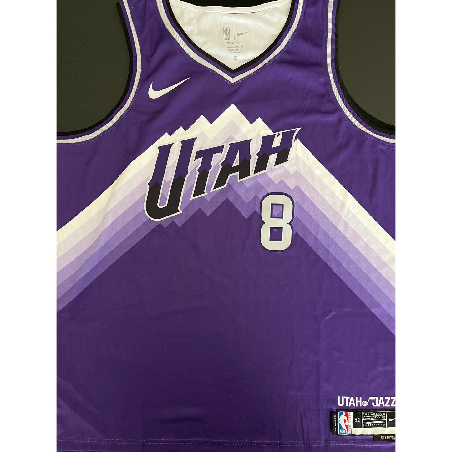 Isaiah Collier Signed Utah Jazz Jersey PSA/DNA
