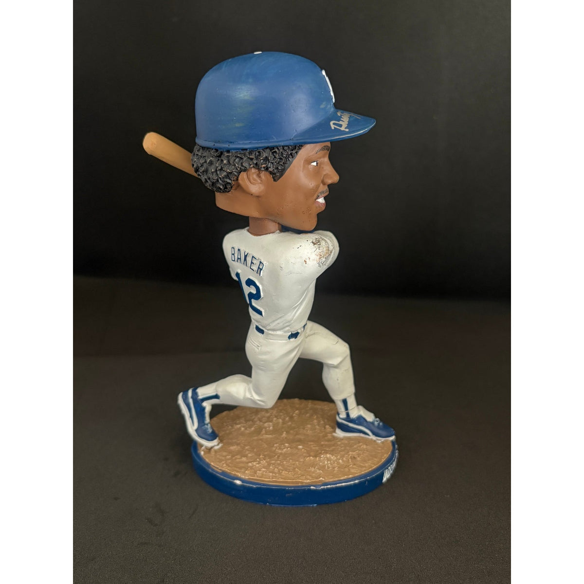 Dusty Baker Signed Los Angeles Dodgers Bobblehead PSA/DNA