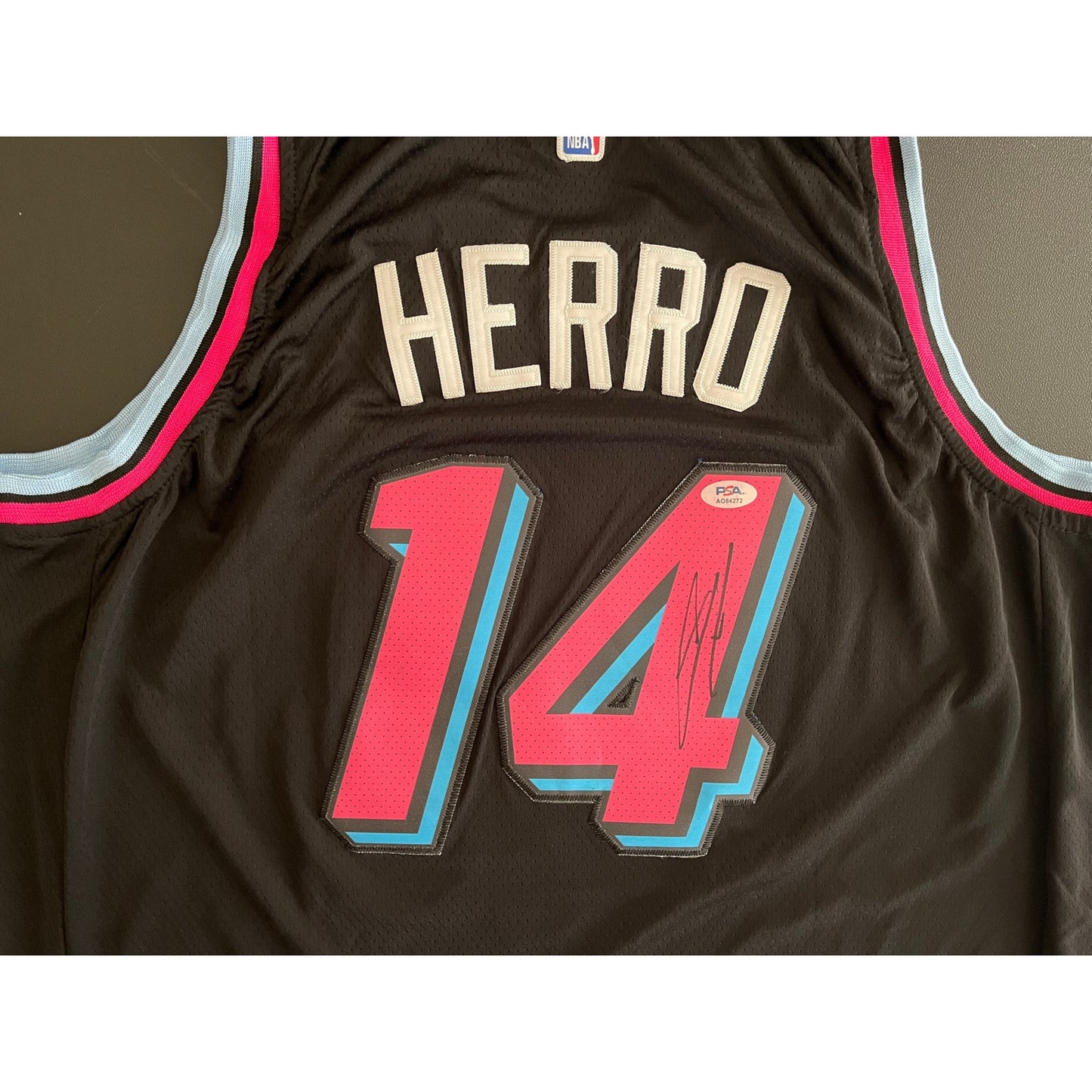 Tyler Herro Signed Miami Heat Jersey PSA/DNA