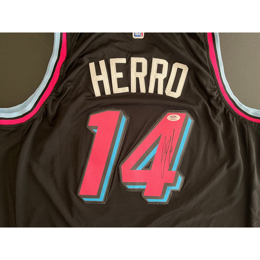 Tyler Herro Signed Miami Heat Jersey PSA/DNA