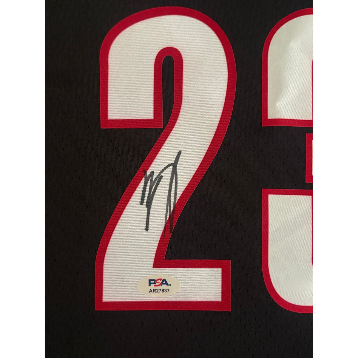 Donovan Clingan Signed Portland Trail Blazers Jersey PSA/DNA