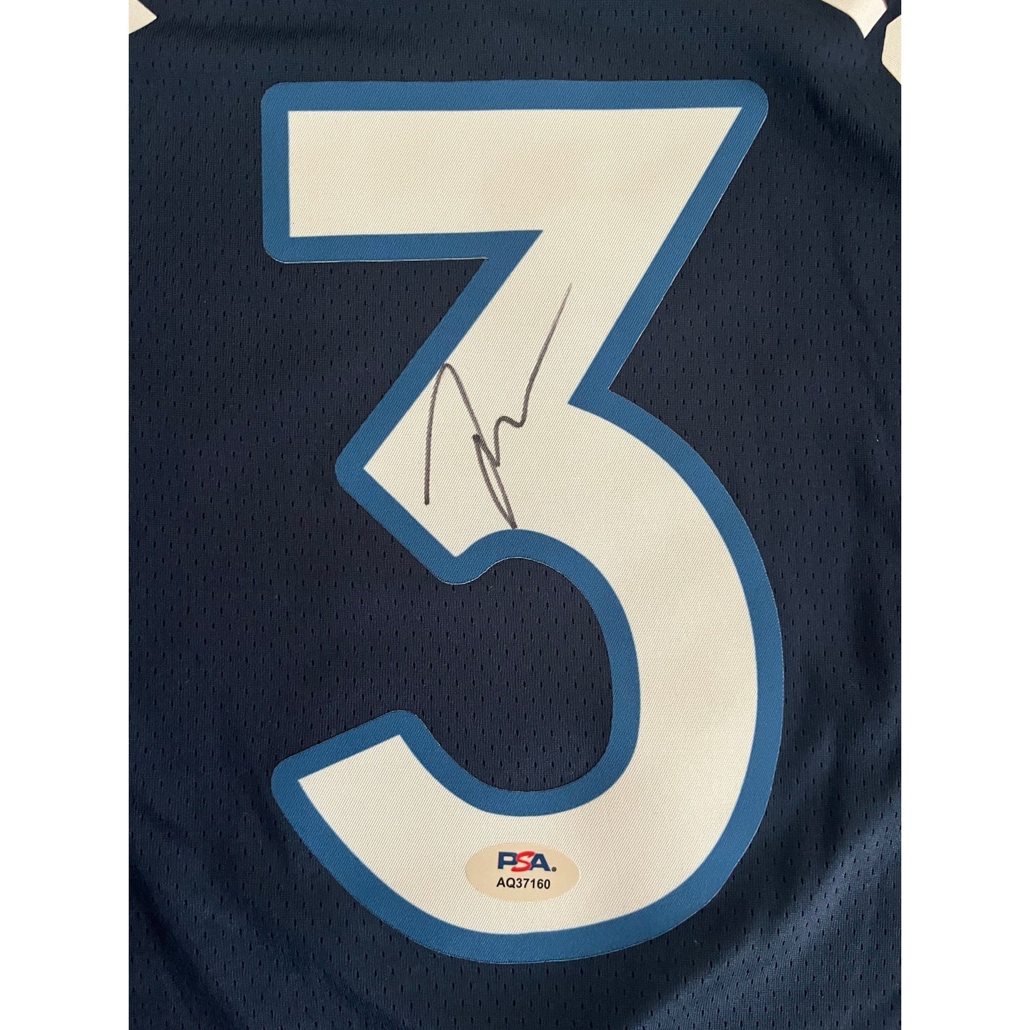 Jaden McDaniels Signed Minnesota Timberwolves Jersey PSA/DNA