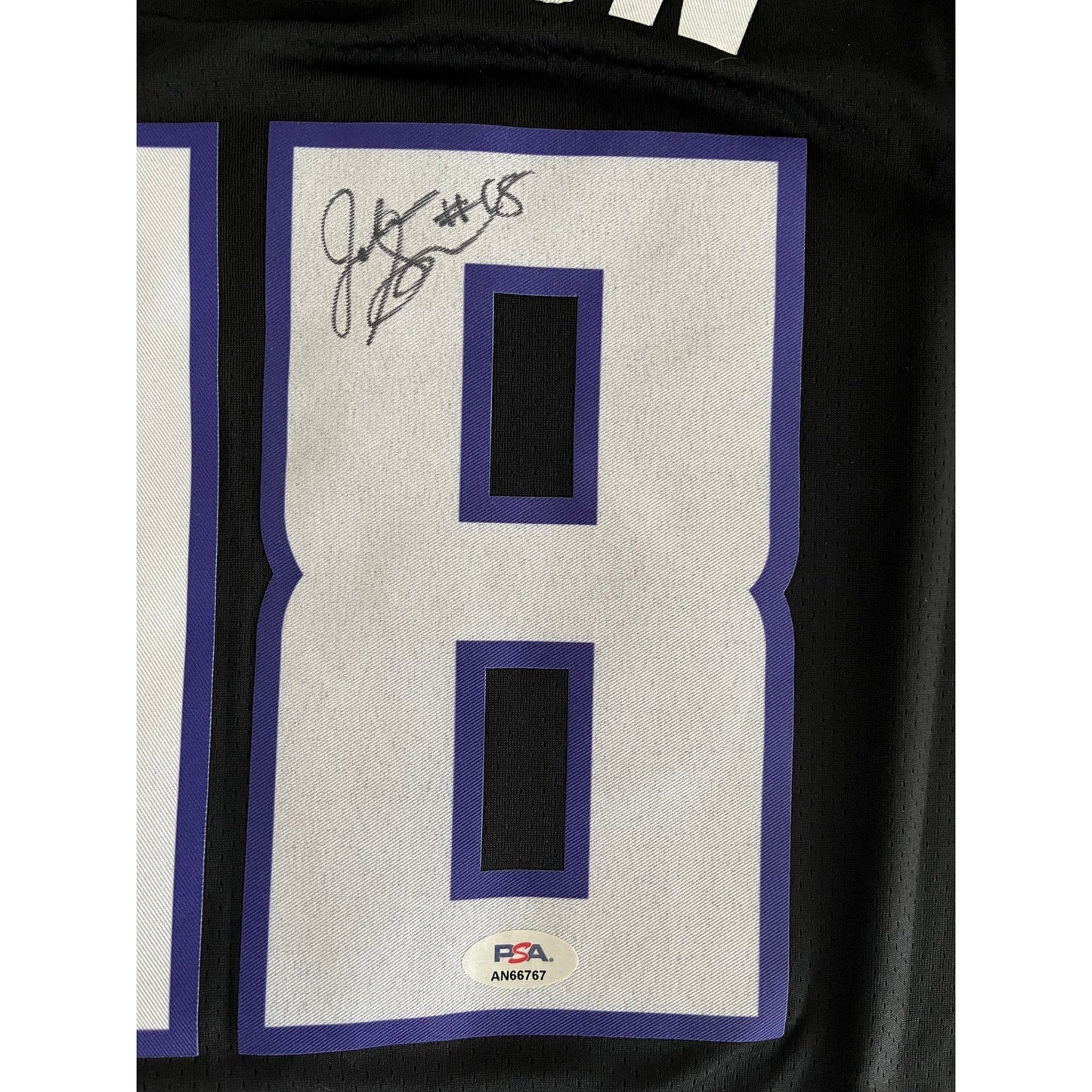 Jalen Slawson Signed Sacramento Kings Jersey PSA/DNA