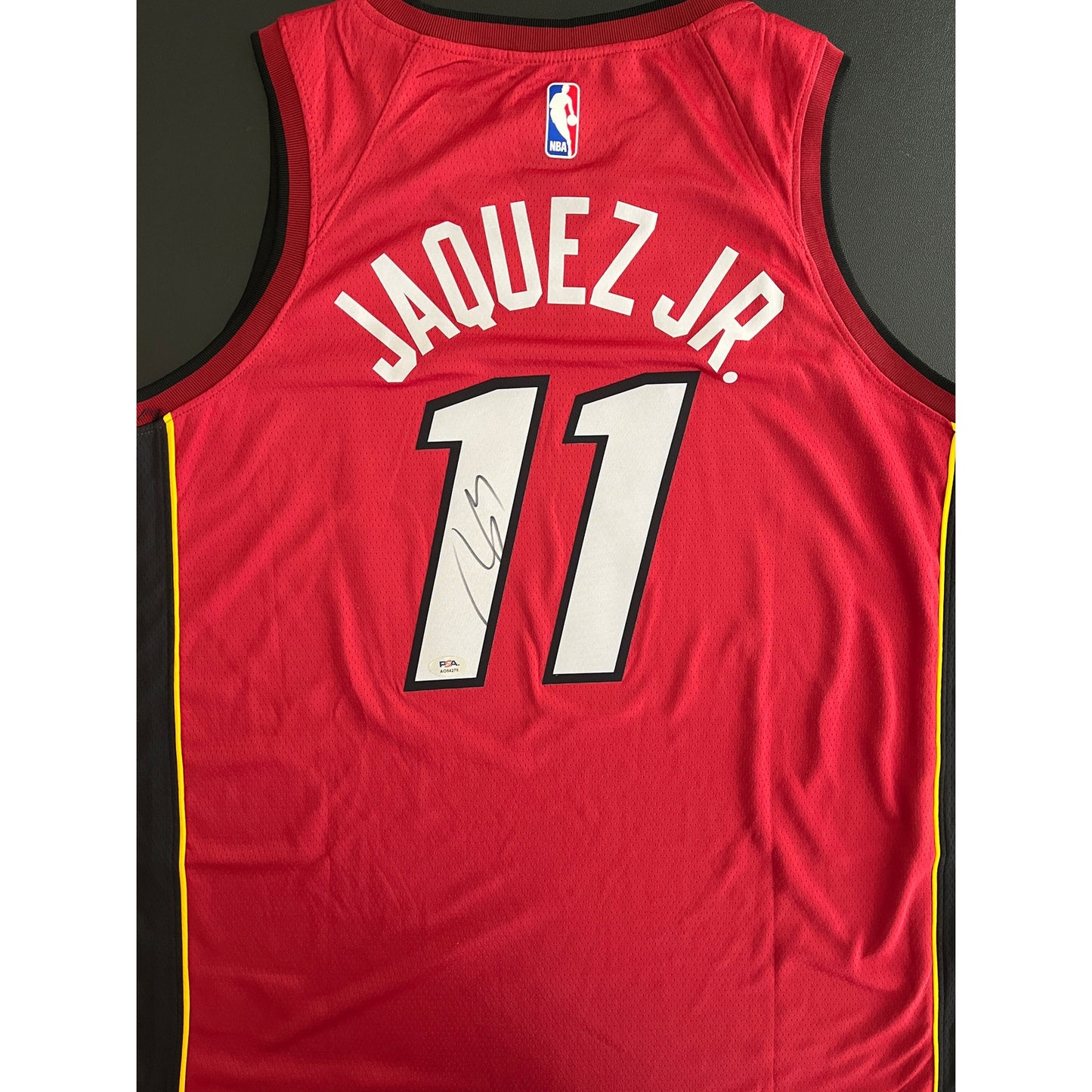 Jaime Jaquez Jr. Signed Miami Heat Jersey PSA/DNA