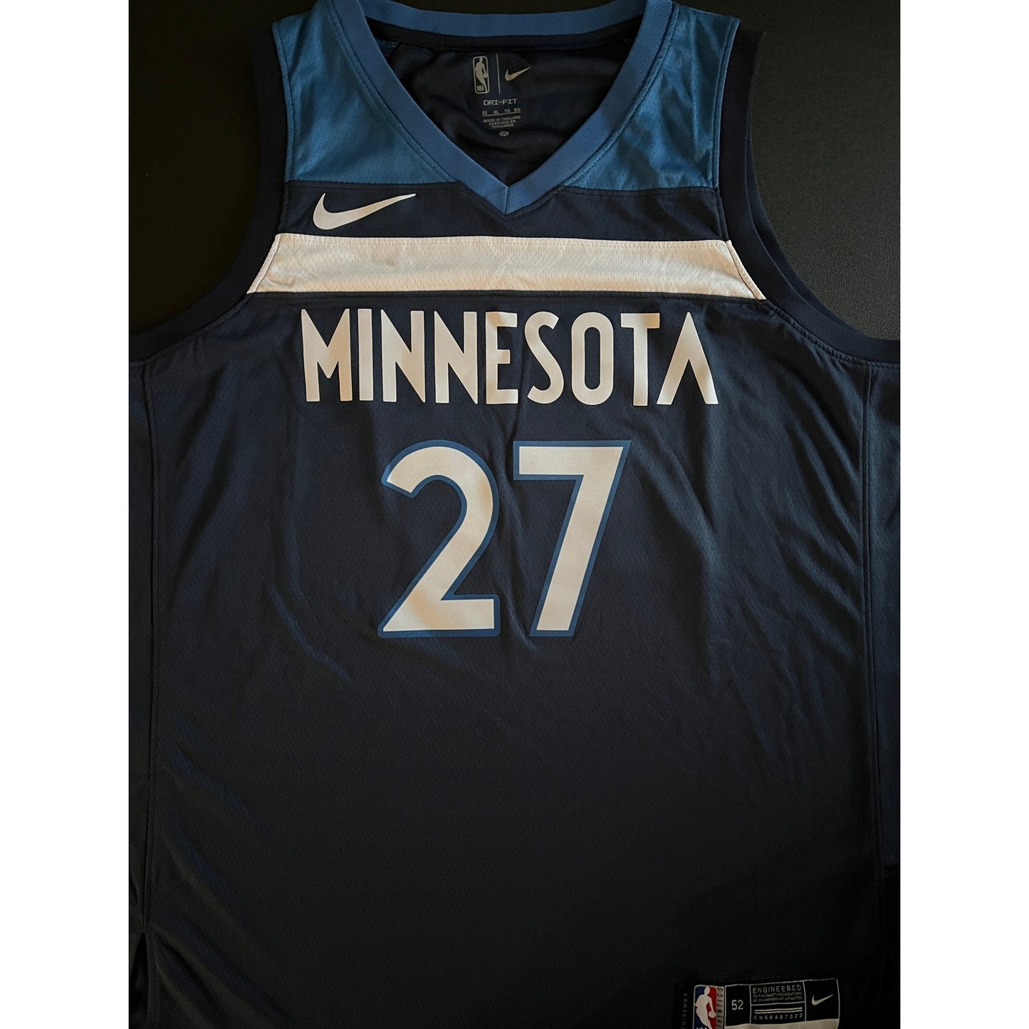 Rudy Gobert Signed Minnesota Timberwolves Jersey PSA/DNA