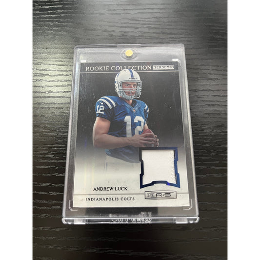 2012 Panini R&S Rookies & Stars Andrew Luck Rookie Collection Jerseys Prime /49