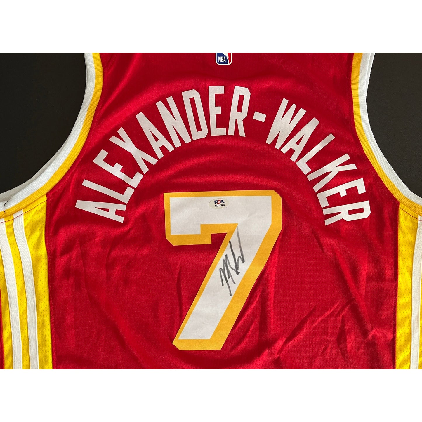 Nickeil Alexander-Walker Signed Atlanta Hawks Jersey PSA/DNA