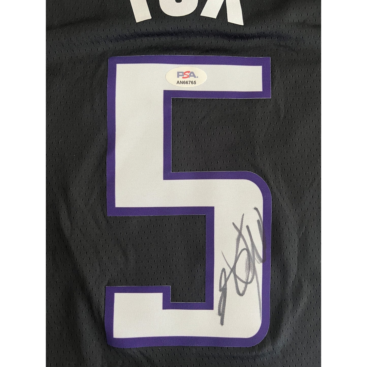 De'Aaron Fox Signed Sacramento Kings Jersey PSA/DNA COA