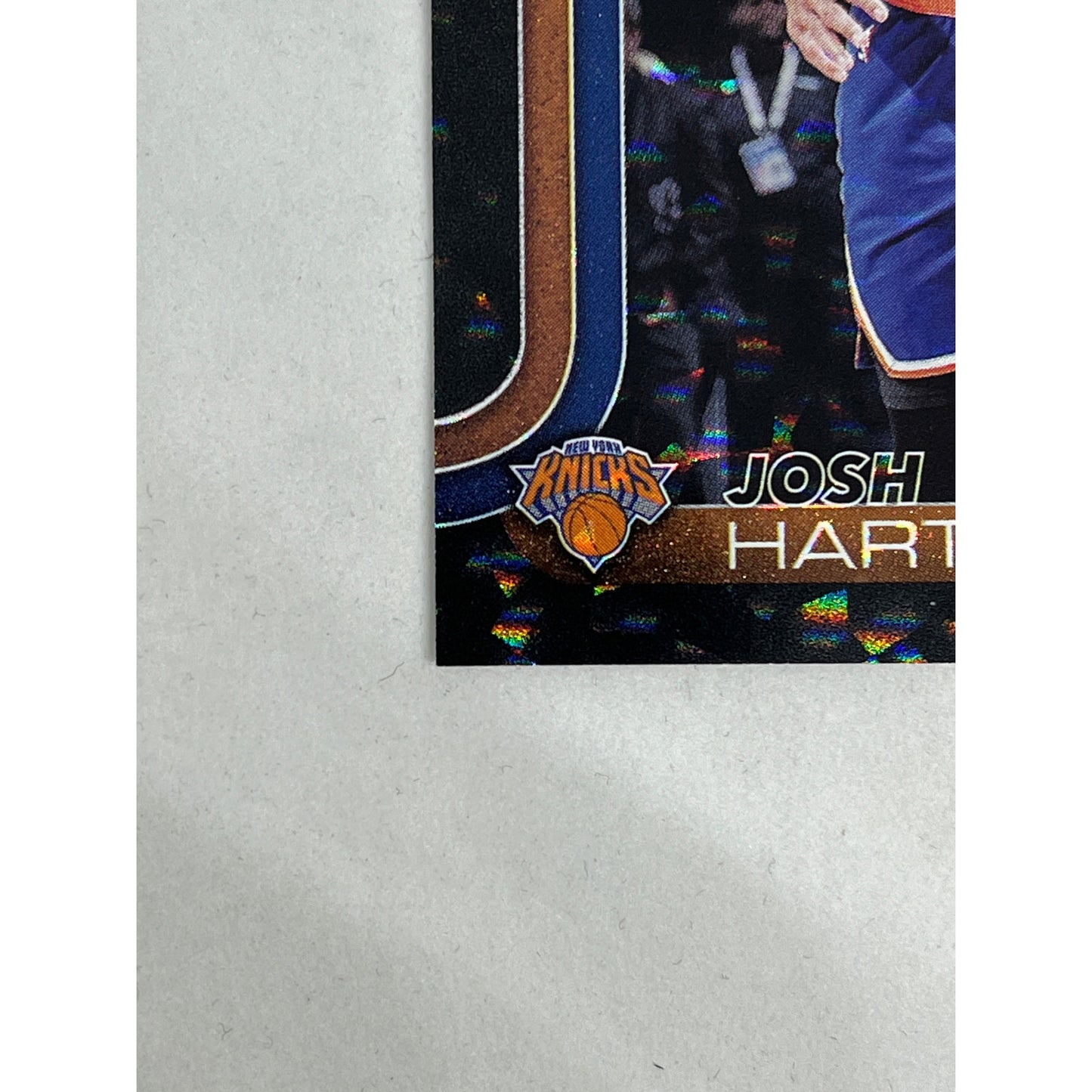 2025-26 Topps Basketball Josh Hart #16 Black Crackleboard SSP Knicks RARE /10