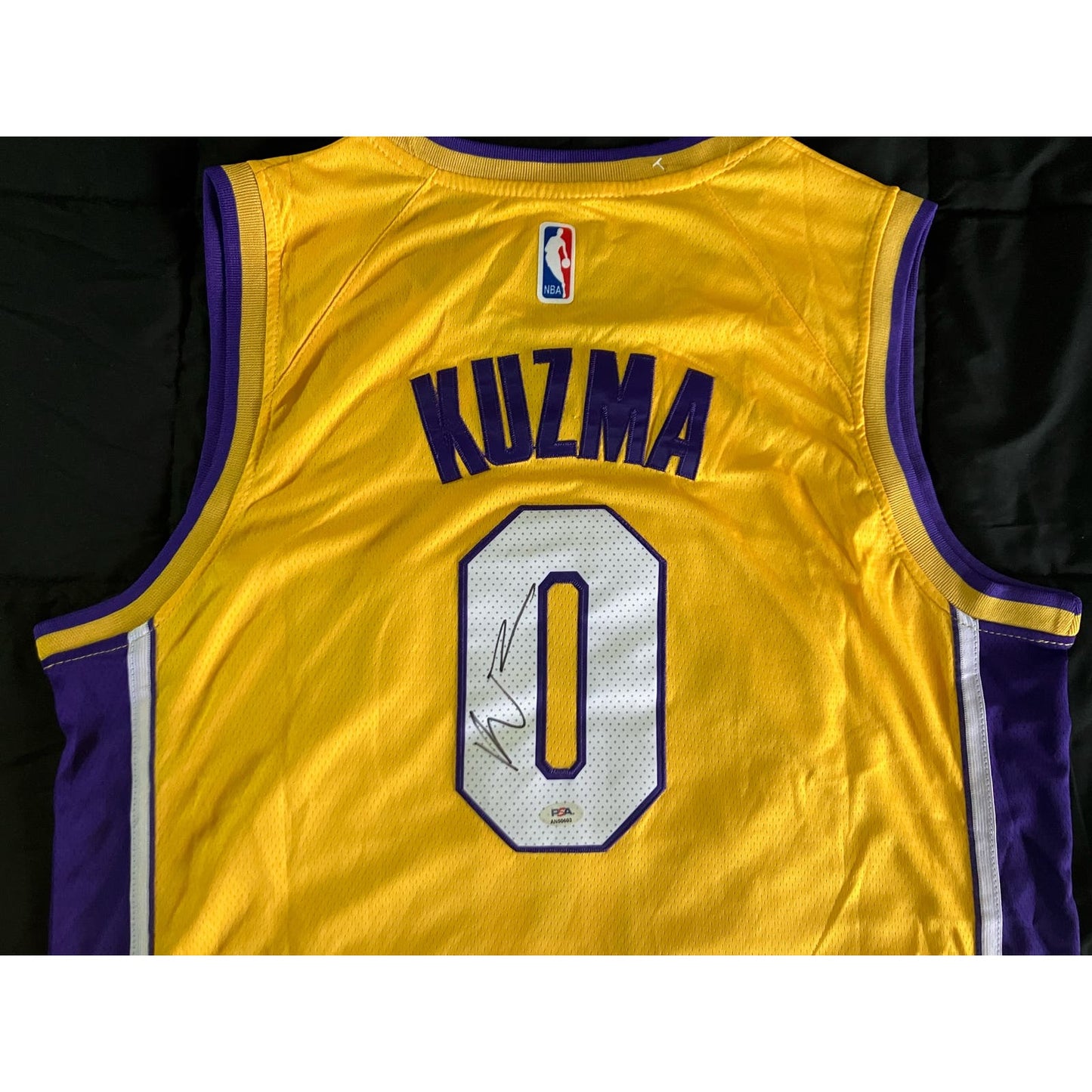 Kyle Kuzma Signed Los Angeles Lakers Jersey PSA/DNA COA