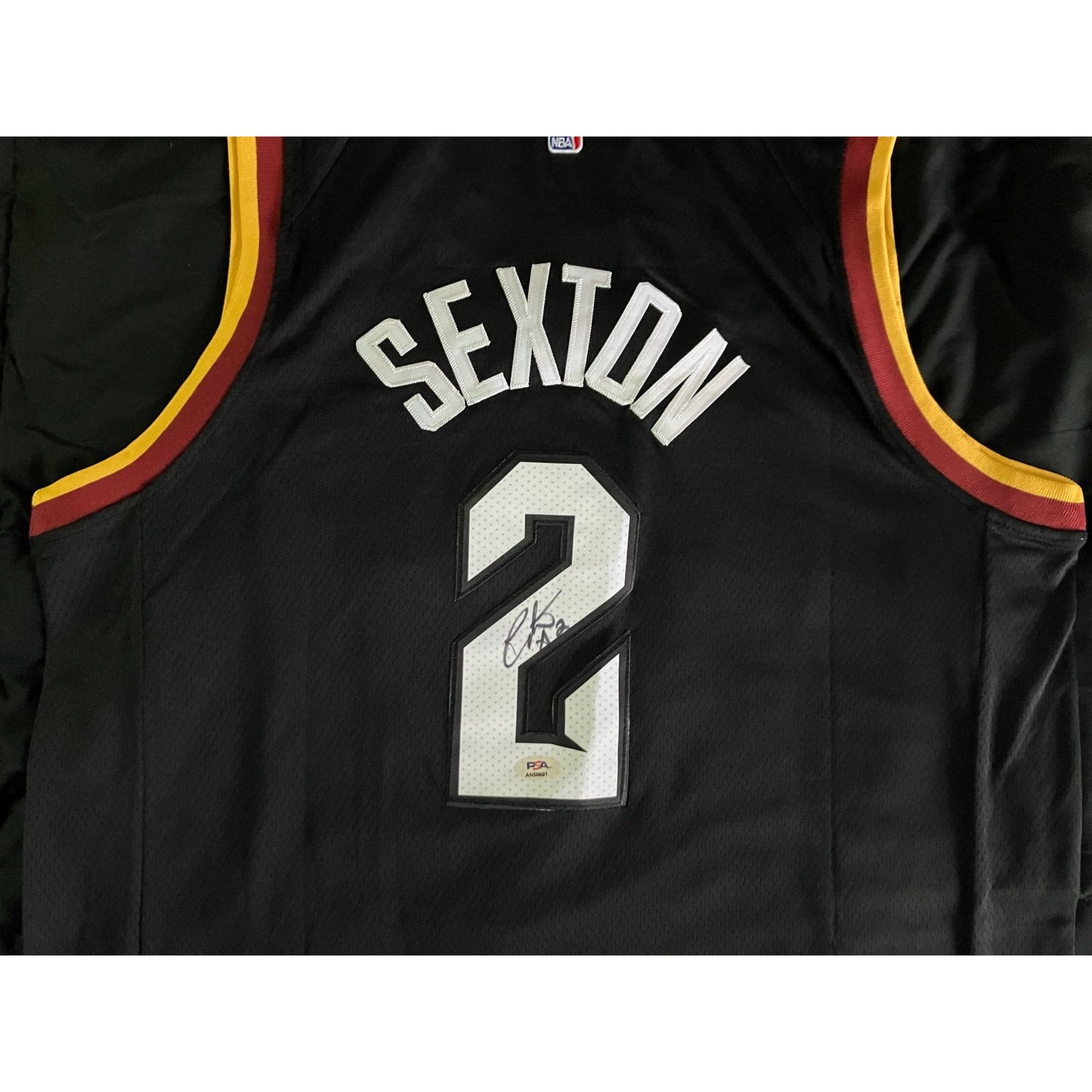 Collin Sexton Signed Cleveland Cavs Jersey PSA/DNA COA