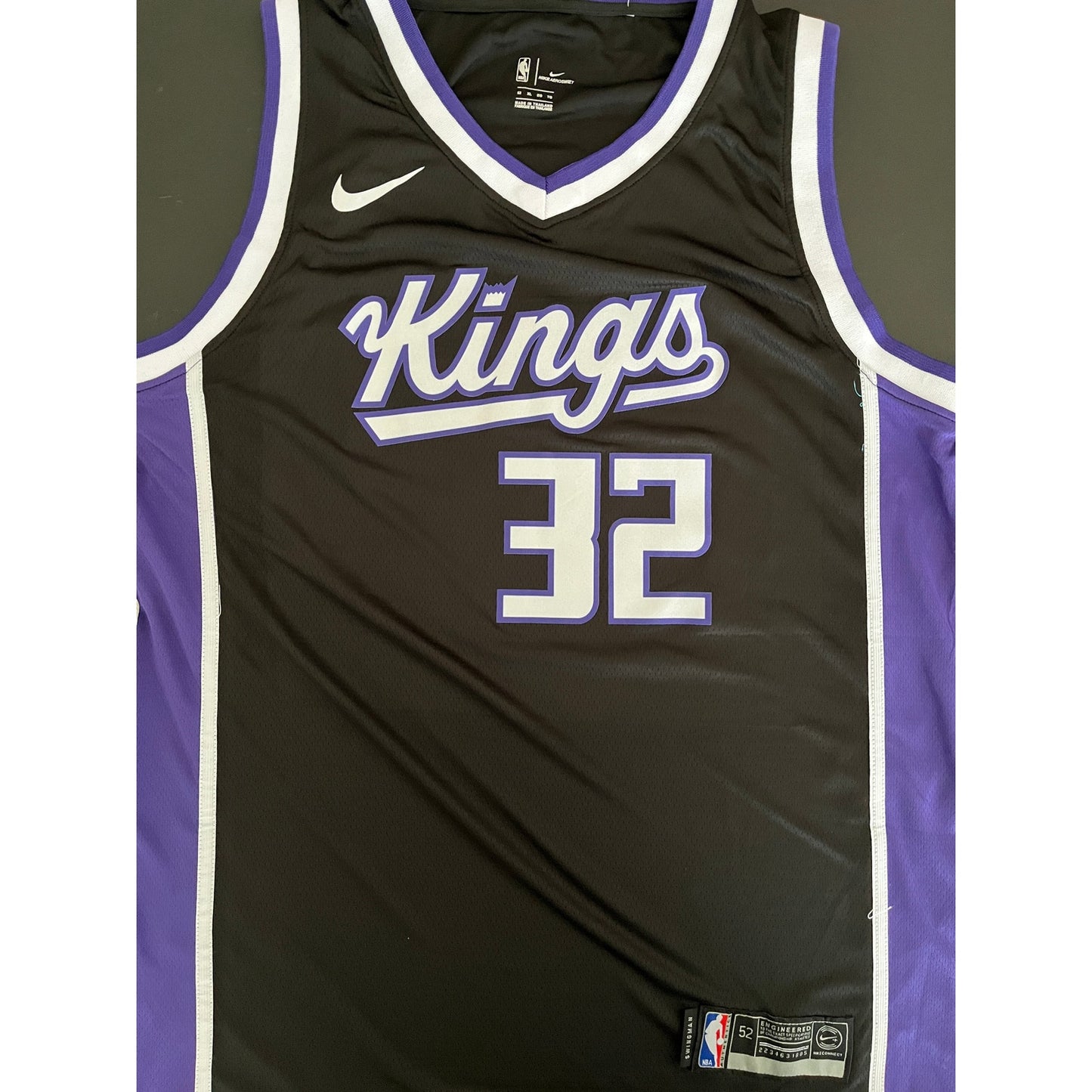Dylan Cardwell Signed Sacramento Kings Jersey PSA/DNA