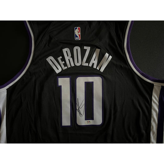 DeMar DeRozan Signed Sacramento Kings Jersey PSA/DNA