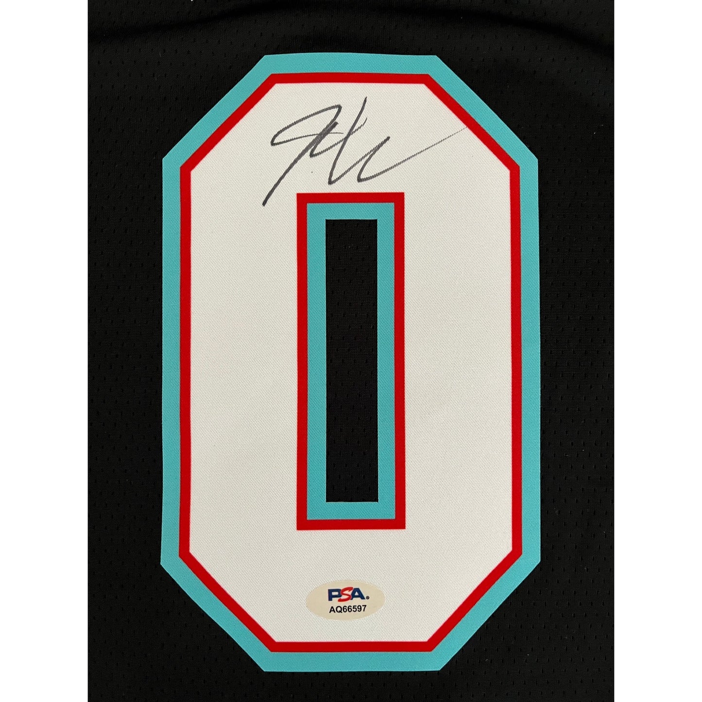 Jaylen Wells Signed Memphis Grizzlies Jersey PSA/DNA