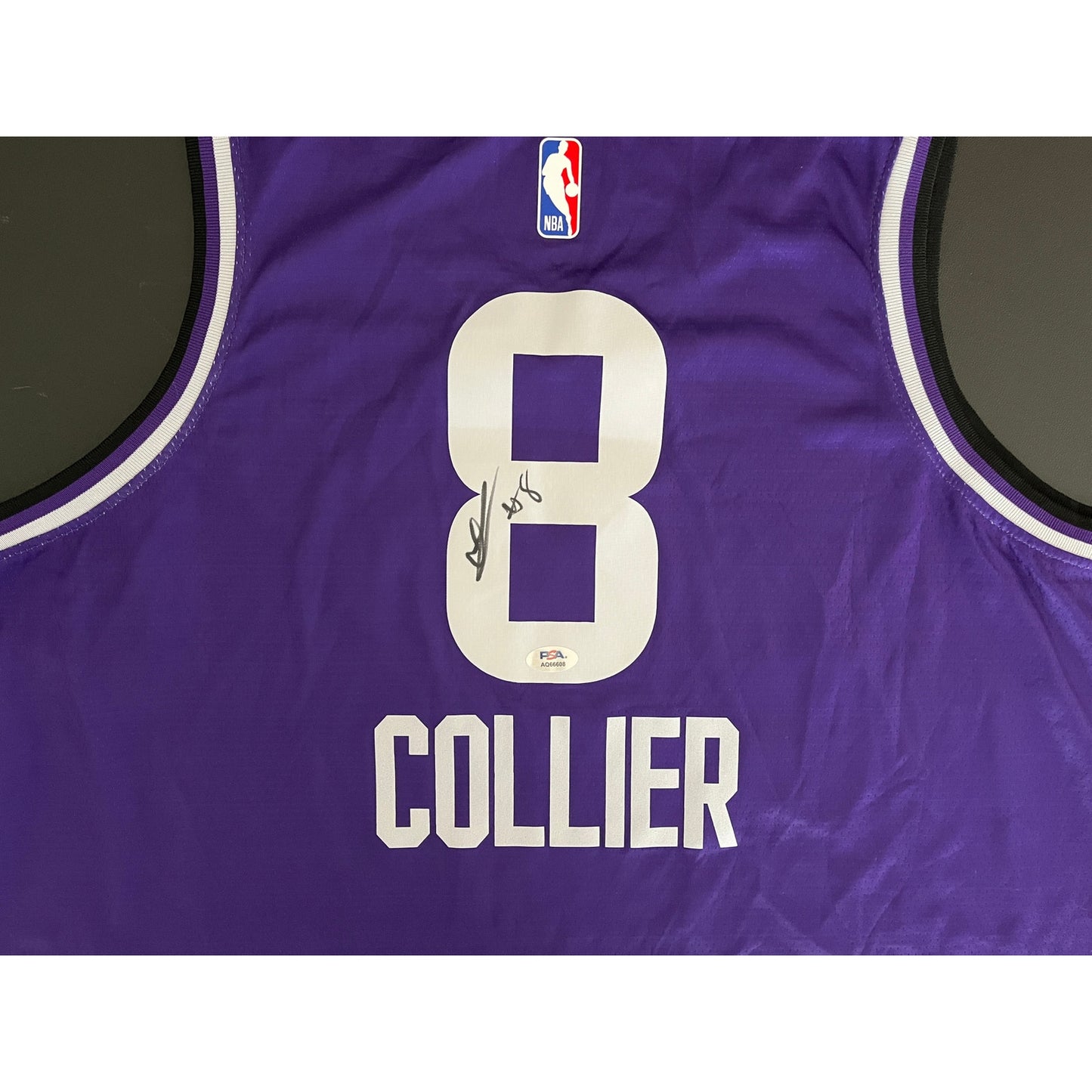 Isaiah Collier Signed Utah Jazz Jersey PSA/DNA