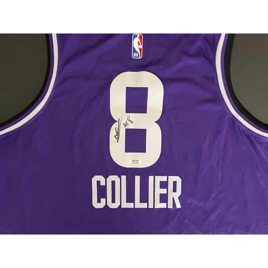 Isaiah Collier Signed Utah Jazz Jersey PSA/DNA