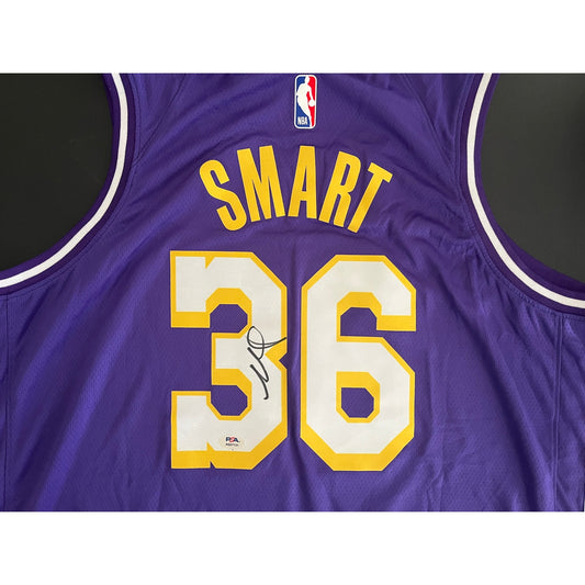 Marcus Smart Signed Los Angeles Lakers Jersey PSA/DNA