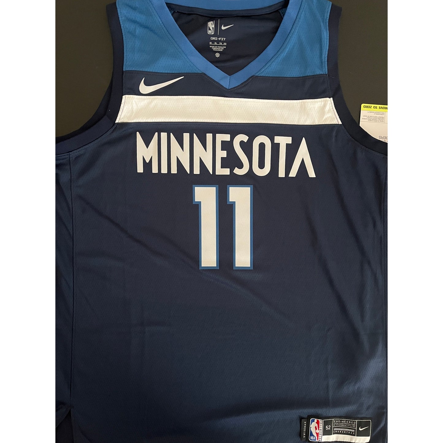 Naz Reid Signed Minnesota Timberwolves Jersey PSA/DNA