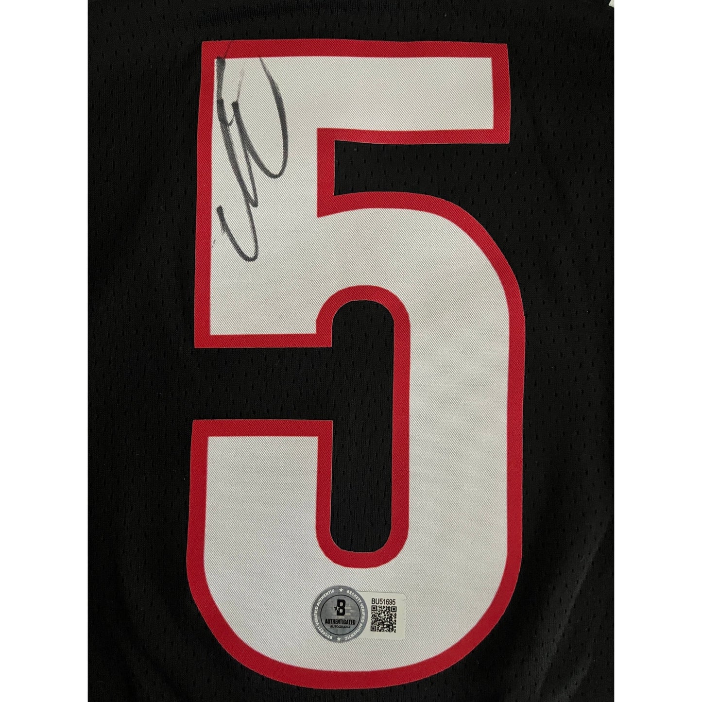 Immanuel Quickley Signed Toronto Raptors Jersey BAS Beckett COA