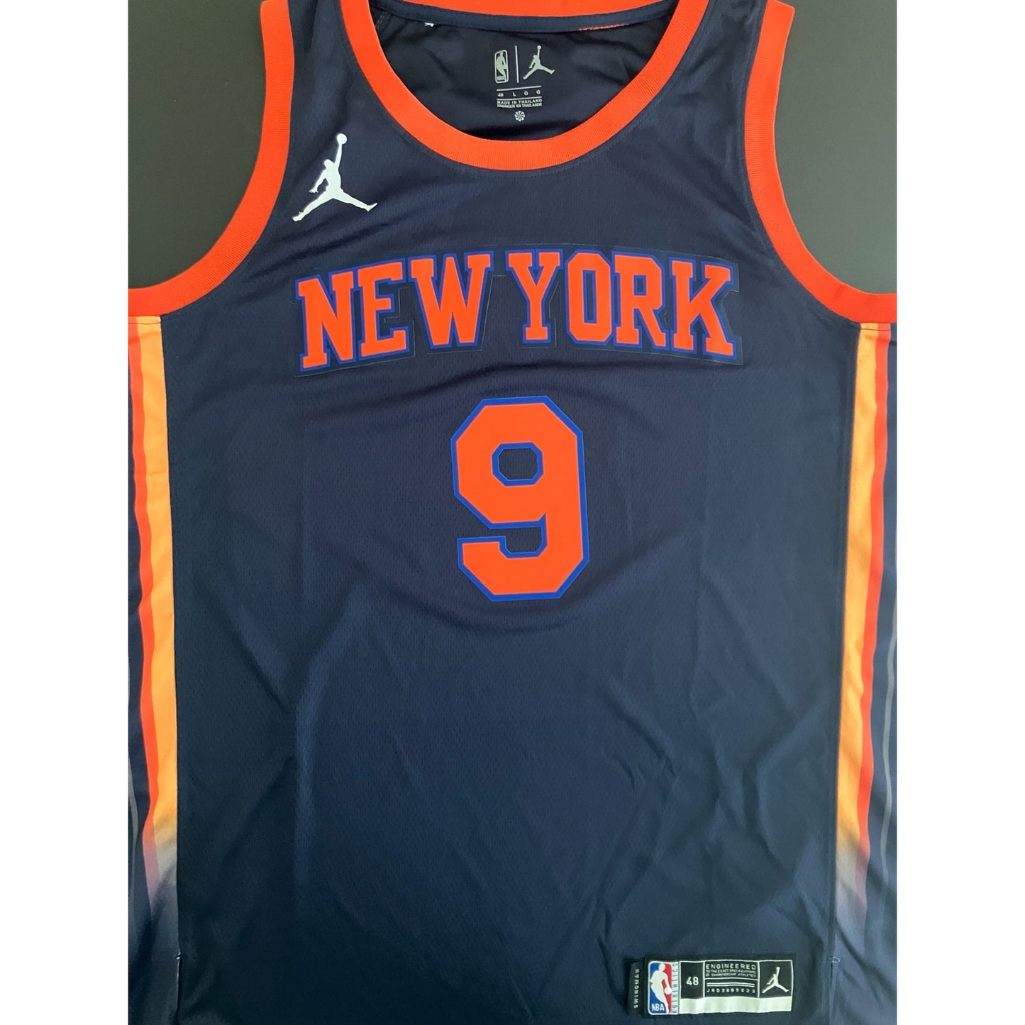 RJ Barrett Signed New York Knicks Jersey PSA/DNA COA