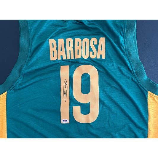 Leandro Barbosa Signed Brazil National Team Jersey PSA/DNA