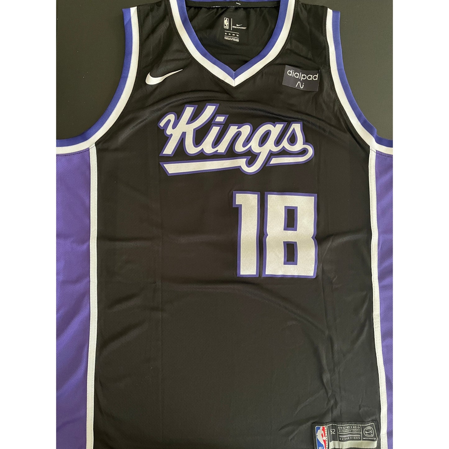 Jalen Slawson Signed Sacramento Kings Jersey PSA/DNA