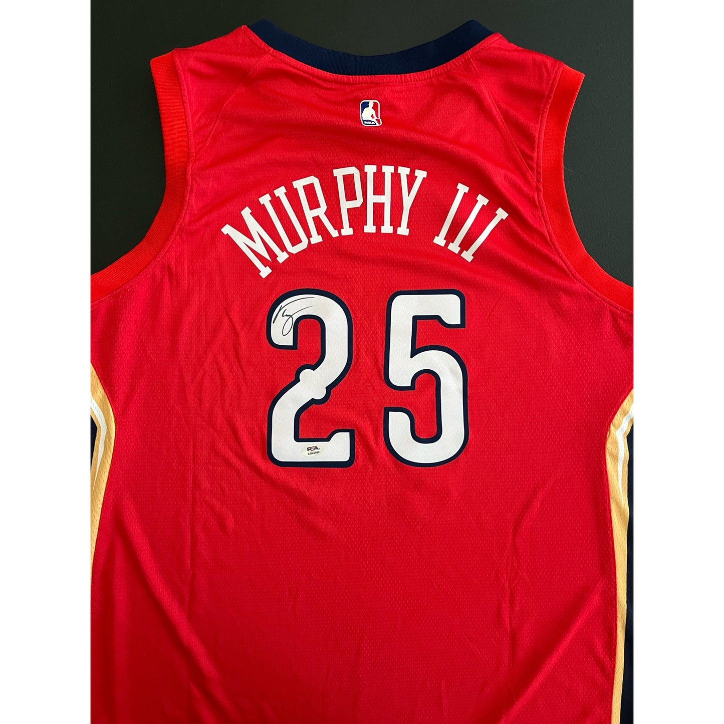 Trey Murphy III Signed New Orleans Pelicans Jersey PSA/DNA