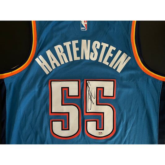 Isaiah Hartenstein Signed Oklahoma City Thunder Jersey PSA/DNA