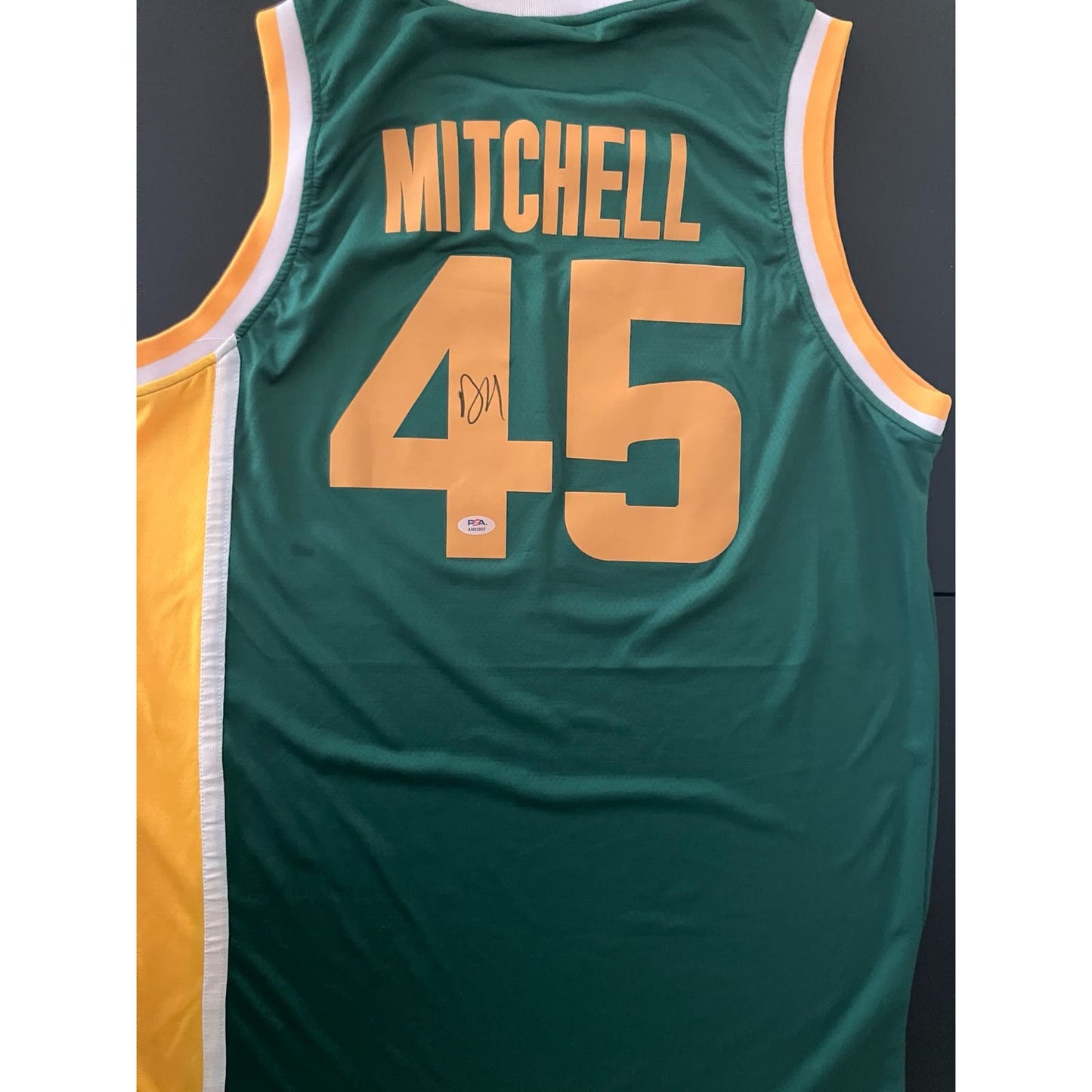 Davion Mitchell Signed Baylor Bears Jersey PSA/DNA