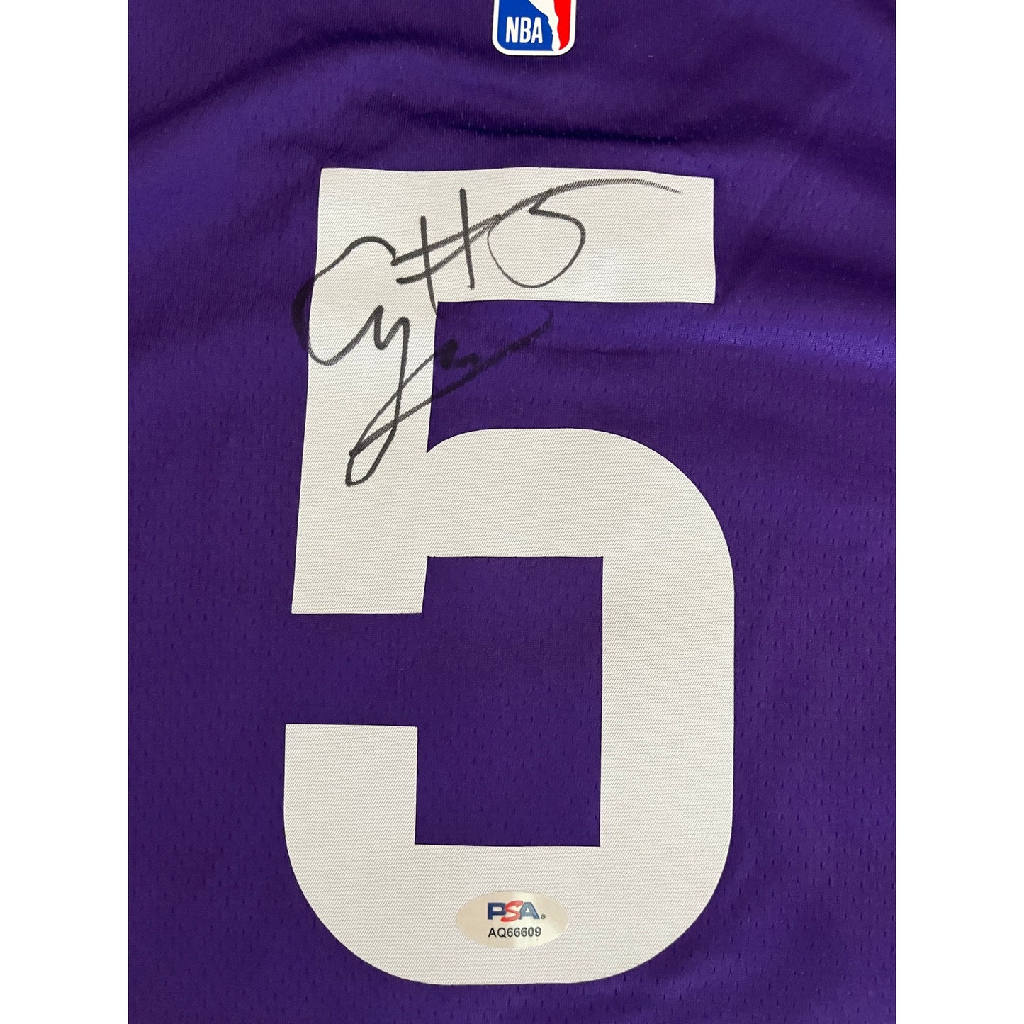 Cody Williams Signed Utah Jazz Jersey PSA/DNA