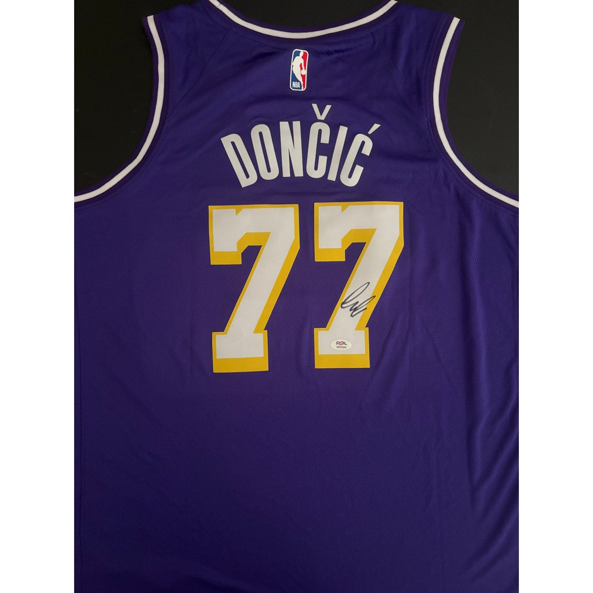 Luka Doncic Signed Los Angeles Lakers Jersey PSA/DNA