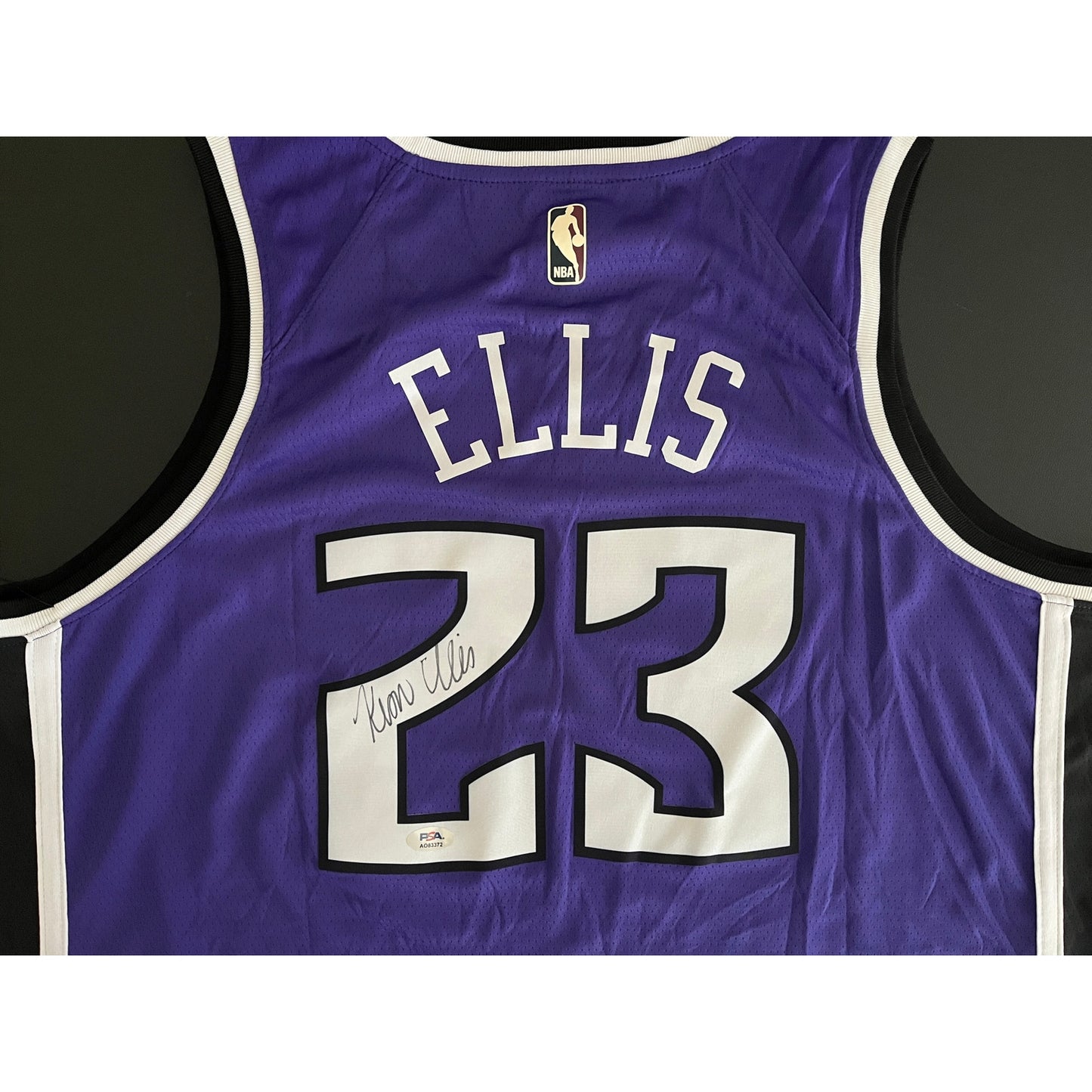 Keon Ellis Signed Sacramento Kings Classic Edition Jersey PSA/DNA