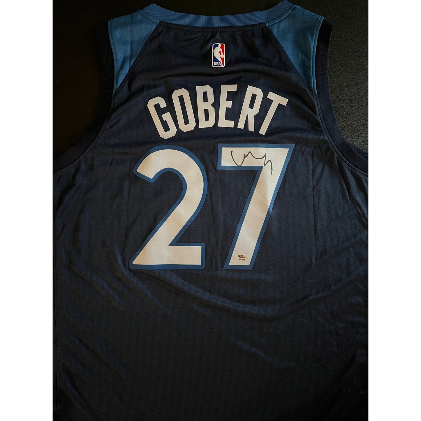 Rudy Gobert Signed Minnesota Timberwolves Jersey PSA/DNA