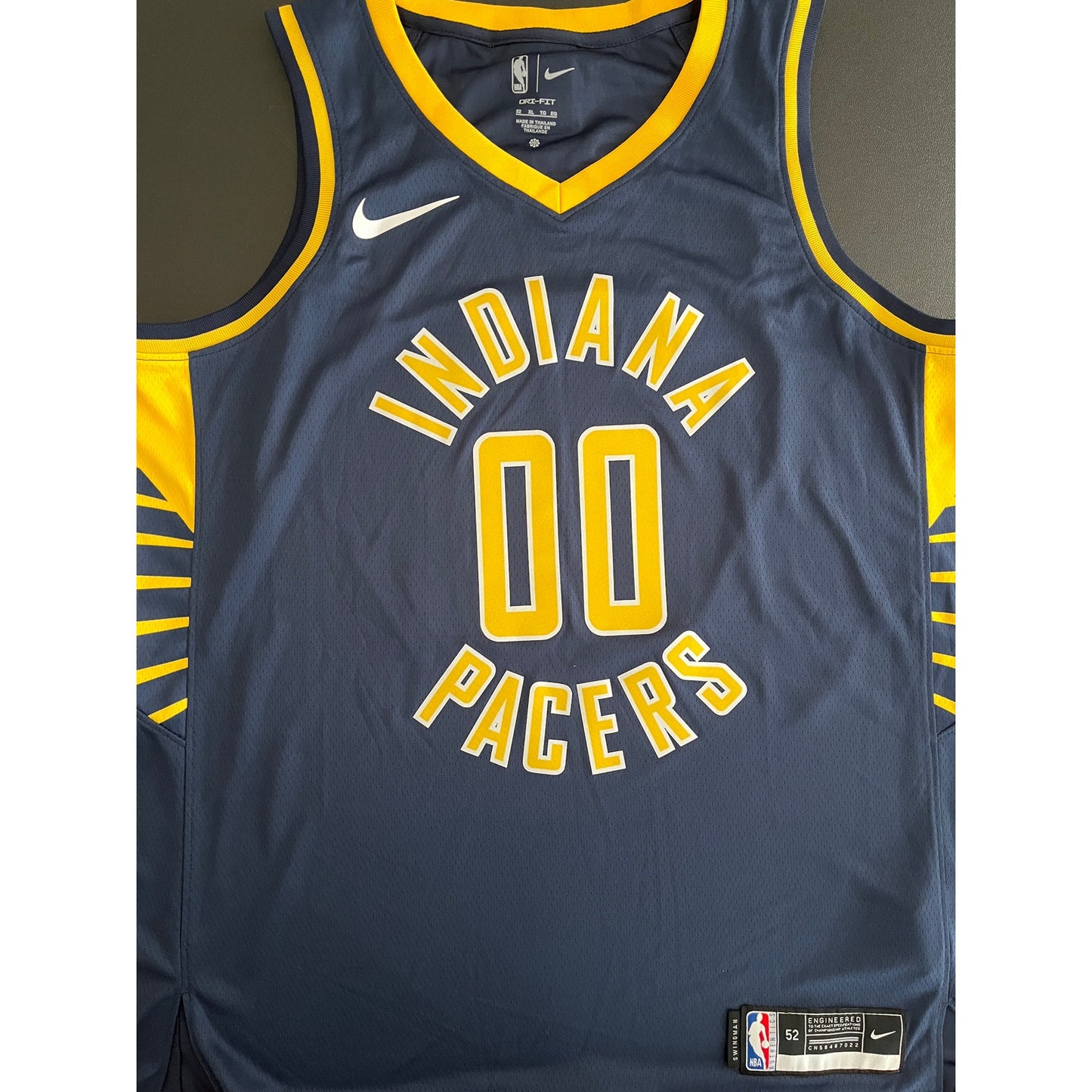 Benedict Mathurin Signed Indiana Pacers Jersey PSA/DNA