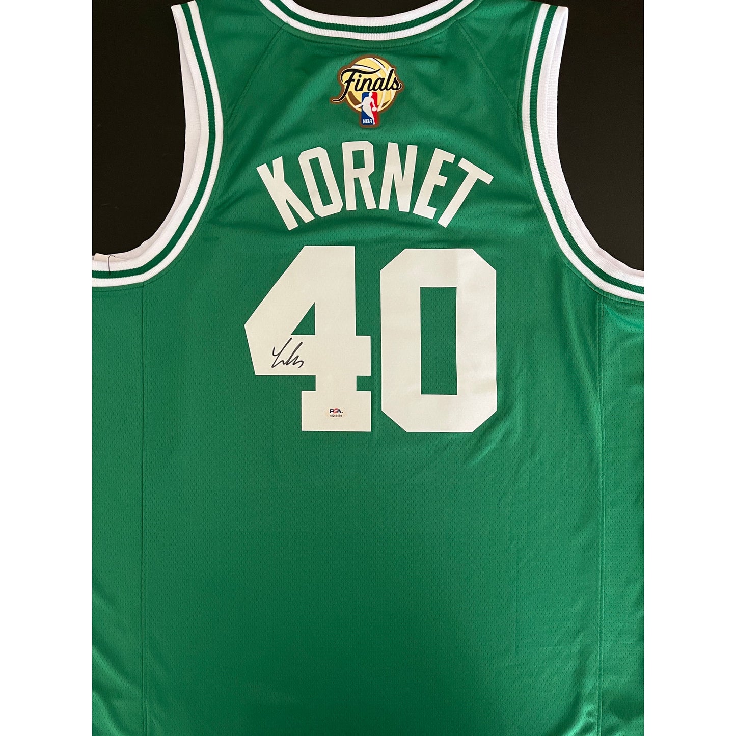 Luke Kornet Signed Boston Celtics NBA Finals Jersey PSA/DNA