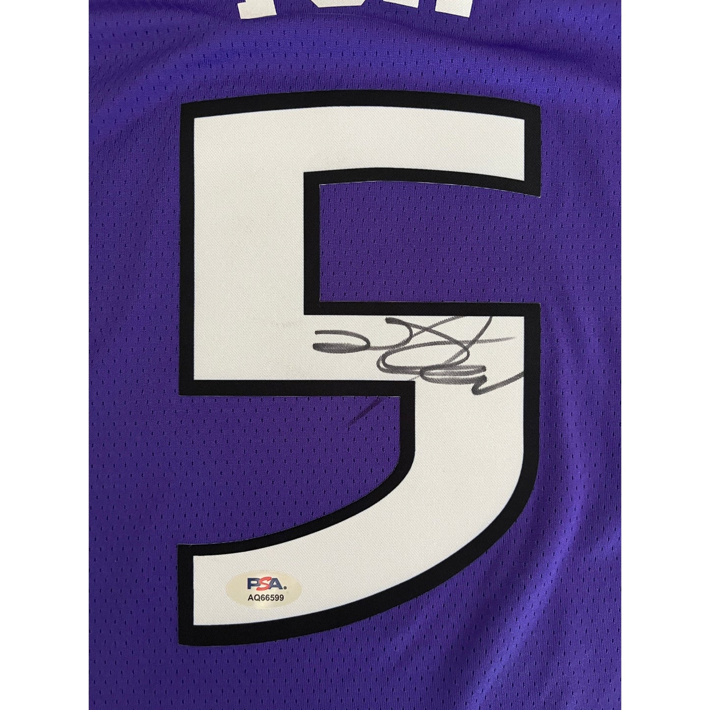 De'Aaron Fox Signed Sacramento Kings Classic Edition Jersey PSA/DNA