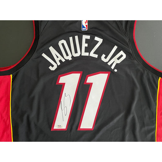 Jaime Jaquez Jr. Signed Miami Heat Jersey PSA/DNA
