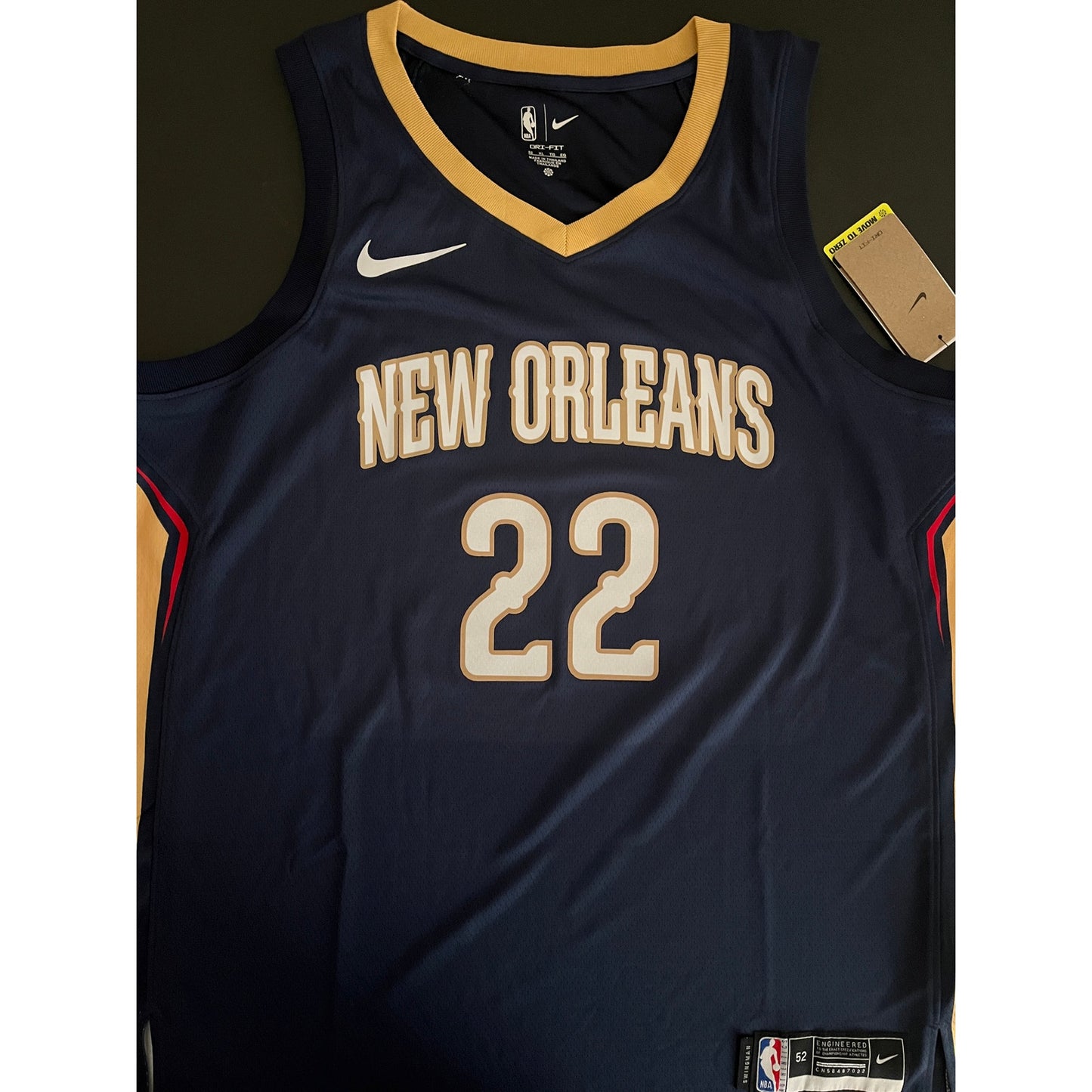 Larry Nance Jr. Signed New Orleans Pelicans Jersey PSA/DNA