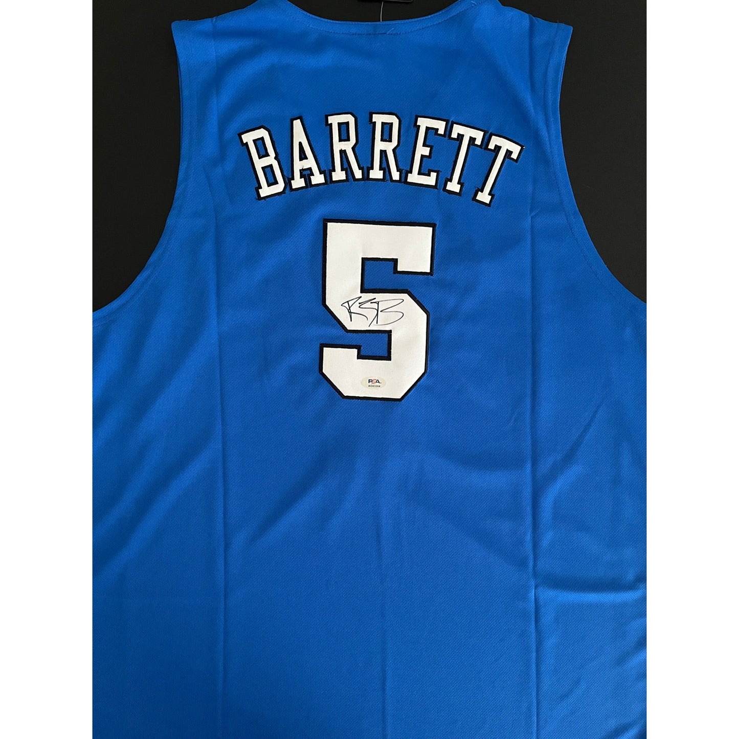 RJ Barrett Signed Duke Blue Devils Jersey PSA/DNA