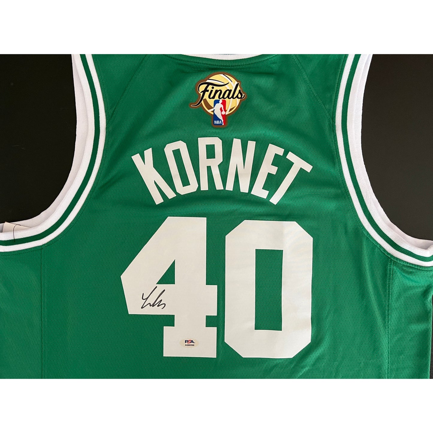 Luke Kornet Signed Boston Celtics NBA Finals Jersey PSA/DNA